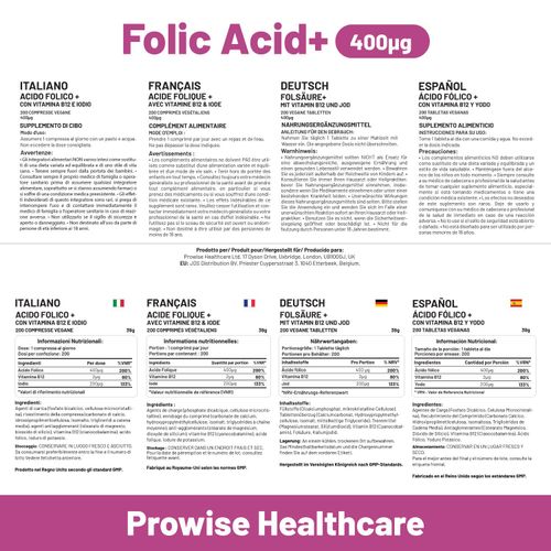Folic Acid Supplement - Essential Pregnancy Care - Samanta Factory