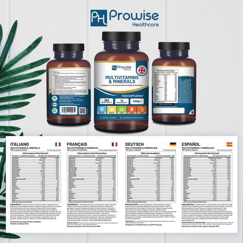 Multivitamin & Mineral Supplement – 26 Essential Nutrients - Samanta Factory