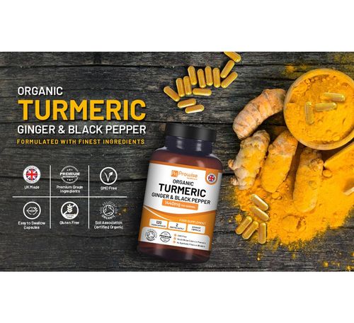 Prowise Turmeric Curcumin 1440mg with Black Pepper & Ginger - Samanta Factory