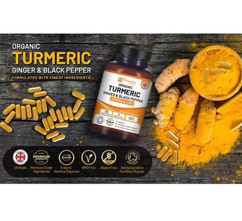 Prowise Turmeric Curcumin 1440mg with Black Pepper & Ginger - Samanta Factory