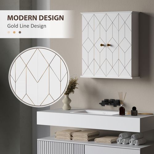 Bathroom Wall Cabinet – Space-Saving Storage with Adjustable Shelf - Samanta Factory