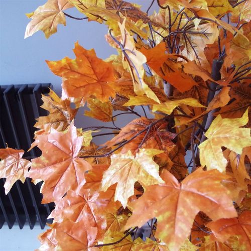 125cm Orange Maple Acer Extra Large Artificial Tree - Samanta Factory