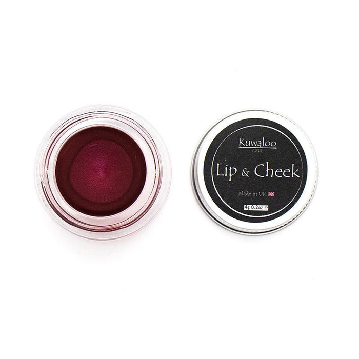 Vegan Mineral Makeup Lip and cheek balm 4ml  - GERANIUM - Samanta Factory