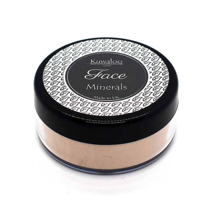 Loose vegan mineral foundation in eco jar for sensitive skin