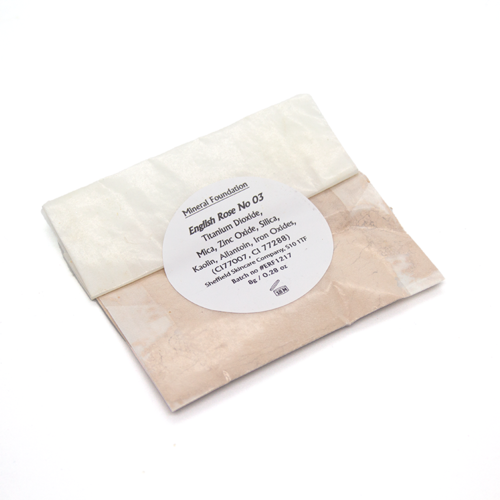Vegan Mineral Makeup Foundation 8g - English Rose - Samanta Factory
