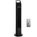 Ultra-Quiet Oscillating Tower Fan w/ Remote & Sleep Timer | 75° Wide-Angle Cooling, 9 Speeds (Home/Office) - Samanta Factory