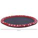 170cm Splash Pad Sprinkler for Pets Dog Bath Pool Non-slip Outdoor Red Pawhut - Samanta Factory