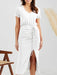 Ruched semi-sheer dress with tied accents and figure-flattering silhouette