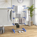 HOMCOM 4-Tier Large Clothes Airer Stainless Steel Clothes Drying Rack Blue - Samanta Factory
