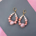 Candy Shell Pearl Earrings - Samanta Factory