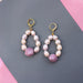 Candy Shell Pearl Earrings - Samanta Factory