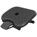 mage Alt Text: Adjustable ergonomic footrest with massage surface and height settings for under-desk use