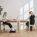 Adjustable Foot Rest | 3-Height Ergonomic Stool w/ Massage Surface - Anti-Slip Base - Samanta Factory