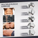 Foldable Sit Up Bench Core Workout for Home Gym Black HOMCOM - Samanta Factory