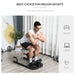 3 IN 1 Squat Machine Sit Up Push Up Gym Leg Exercise Adjustable HOMCOM - Samanta Factory