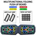 Push-Up Board Set Portable Multifunctional Push-Up Bar Foldable Fitness Equipment for Chest Abdomen Arms/Back Training