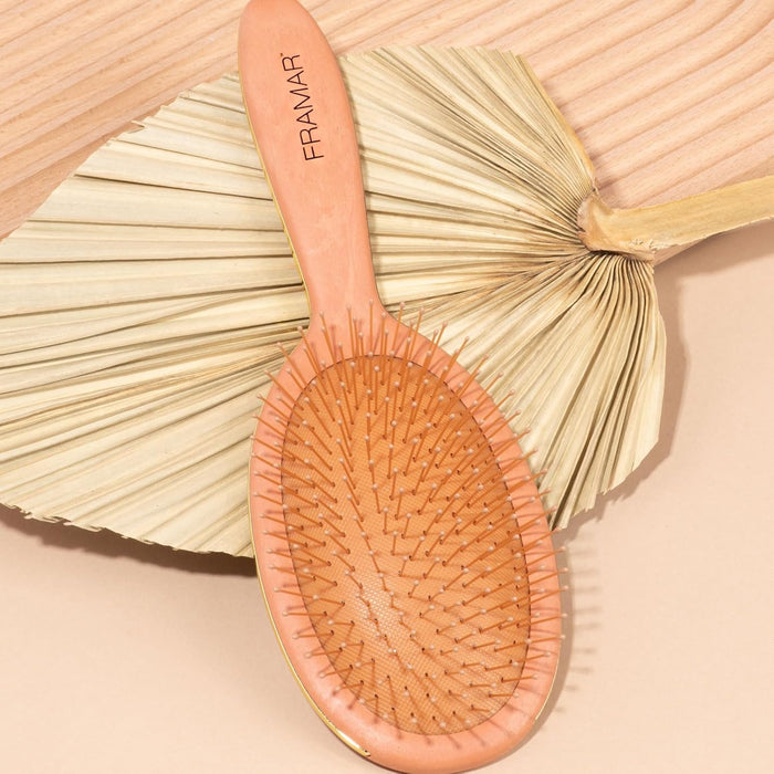 Framar Mojave Detangle Brush – Eco-Friendly Wheat Fibre, Heat Resistant, Ideal for Wet & Dry Hair