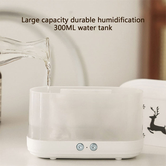 🔥 ELK FLAME HUMIDIFIER | Aroma Diffuser + Mood Lamp 💧 (Home Essential! £20) - Samanta Factory