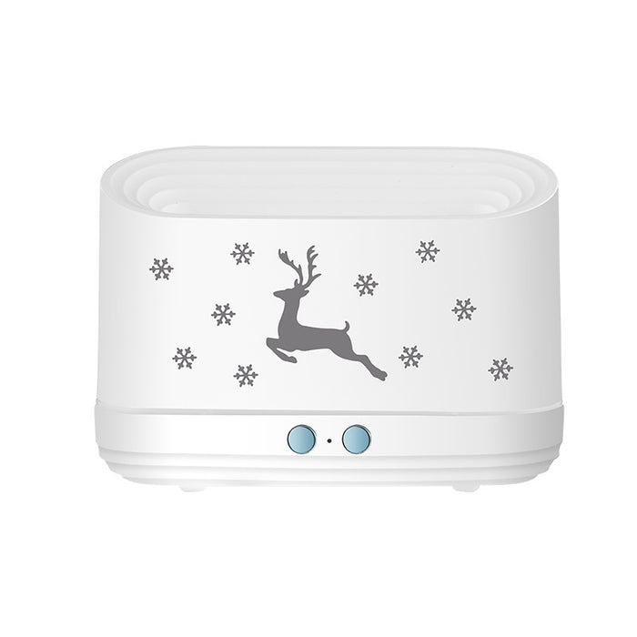 🔥 ELK FLAME HUMIDIFIER | Aroma Diffuser + Mood Lamp 💧 (Home Essential! £20) - Samanta Factory