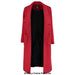 De La Creme - Womens Faux Wool Wrap Coat - Samanta Factory
