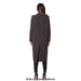 De La Creme - Womens Faux Wool Wrap Coat - Samanta Factory