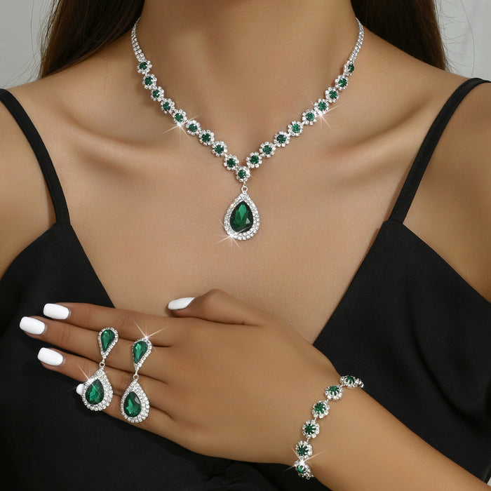 ✨ Celestial Jewelry Set | Sun & Moon Necklace + Earrings + Bracelet 💫 (Under £20!) - Samanta Factory
