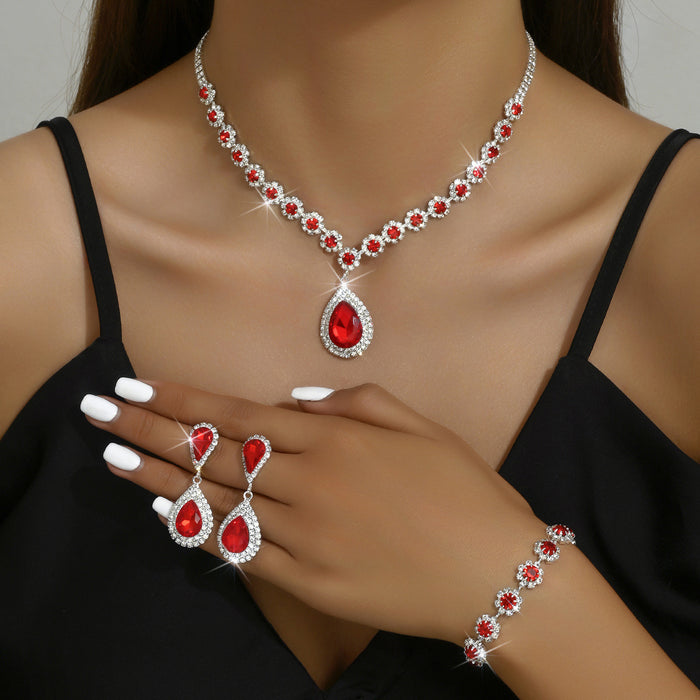 ✨ Celestial Jewelry Set | Sun & Moon Necklace + Earrings + Bracelet 💫 (Under £20!) - Samanta Factory