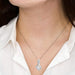 ✨ Geometric 925 Silver Pendant Necklace | Adjustable Chain + Gift Box (Perfect for Mum, GF, Wife!) - Samanta Factory