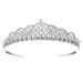 👑 "TikTok’s Bridal Obsession!" Silver Wedding Crown + Chains Set ✨ (From £12!) - Samanta Factory