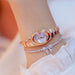✨ DIAMOND WATCH FOR WOMEN UK | Gold-Tone Luxury £15 (Fast Shipping!) - Samanta Factory