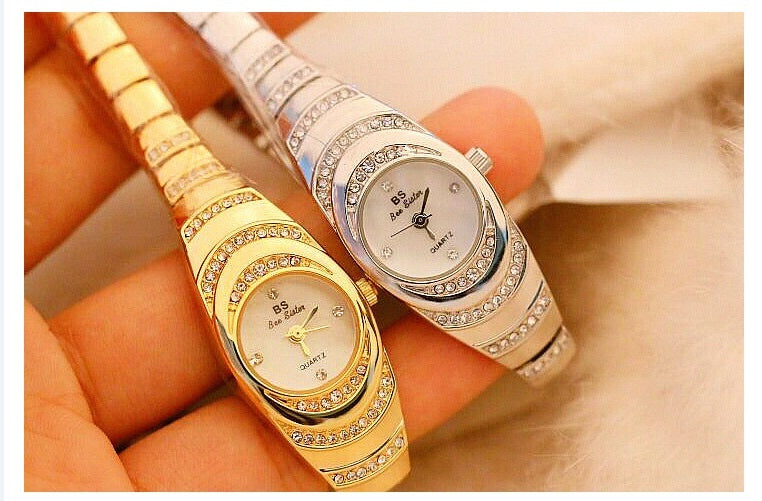 ✨ DIAMOND WATCH FOR WOMEN UK | Gold-Tone Luxury £15 (Fast Shipping!) - Samanta Factory