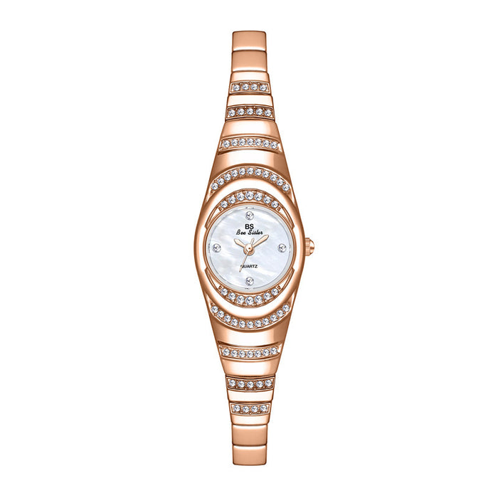 ✨ DIAMOND WATCH FOR WOMEN UK | Gold-Tone Luxury £15 (Fast Shipping!) - Samanta Factory