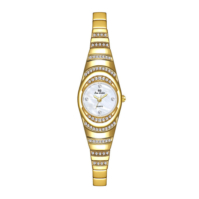 ✨ DIAMOND WATCH FOR WOMEN UK | Gold-Tone Luxury £15 (Fast Shipping!) - Samanta Factory