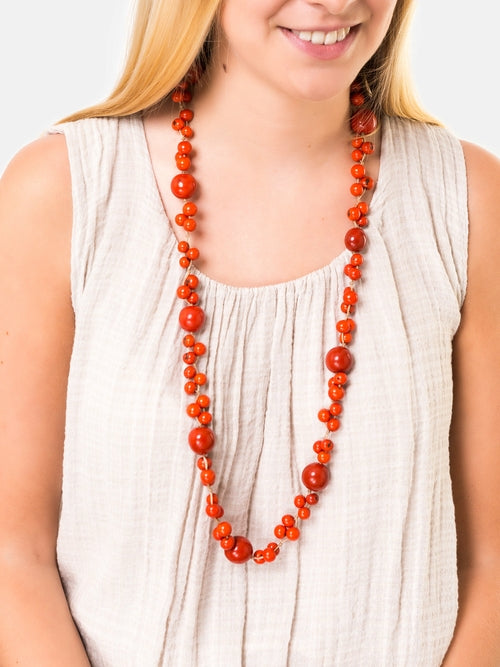 Feliz Necklace Long - Samanta Factory