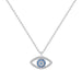 👁️‍🗨️ DEMON EYE NECKLACE | 925 Sterling Silver Adjustable Chain ✨ (Platinum Gift-Ready!) - Samanta Factory