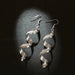 Shining Frosted Spiral Earrings - Samanta Factory