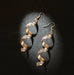 Shining Frosted Spiral Earrings - Samanta Factory
