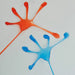 5-50 Pcs Kids Funny Sticky Hands Toy Palm Elastic Sticky Squishy Slap Palm Toy Kids Novelty Gift Party Favors Supplies