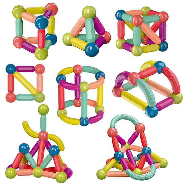 🧲 MAGNETIC STEM TOY SET | 80+ Building Blocks for Kids 🧩 (Ages 3+ | UK’s #1 Educational Toy!) - Samanta Factory