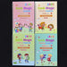 4Pcs Sank Magic Practice Copybook Pen Preschools Kids Calligraphy English Verison Free Wiping Children Reusable Writing Book