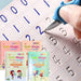 4-piece magic handwriting copybook set for kids with reusable disappearing ink for letter and number tracing