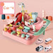 Racing Rail Car Model Educational Toys Children Track Adventure Game Brain Mechanical Interactive Train Animals Space Rocket Toy