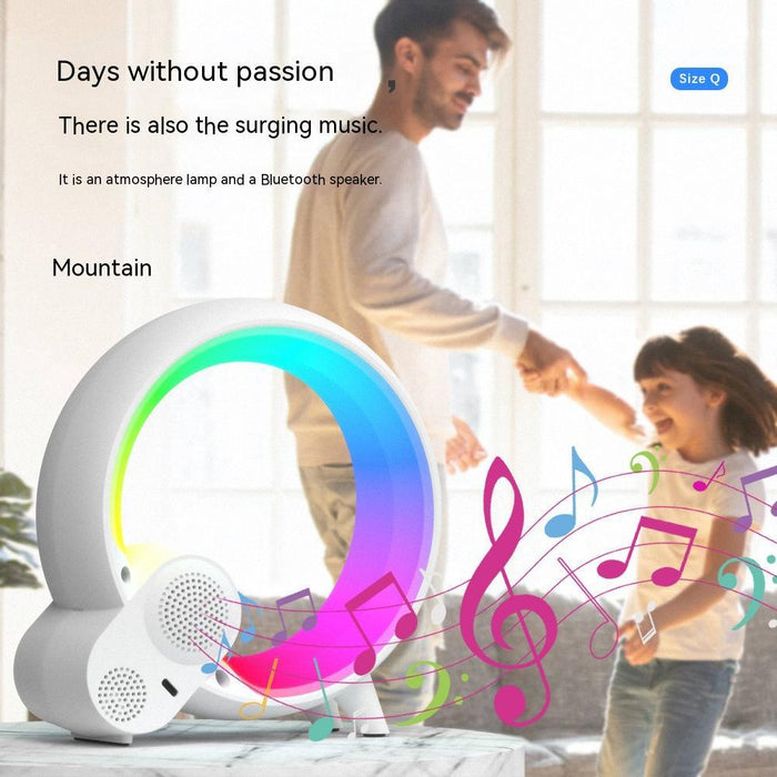 Amazing Colorful Kids Alarm Clock with Bluetooth Speaker & Audio Intelligence - Samanta Factory