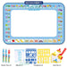 Magic Water Drawing Mat Coloring Doodle with Reusable Magic Pens Montessori Painting Board Educational Toys Kids Gift 100X80Cm
