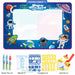 Magic Water Drawing Mat Coloring Doodle with Reusable Magic Pens Montessori Painting Board Educational Toys Kids Gift 100X80Cm