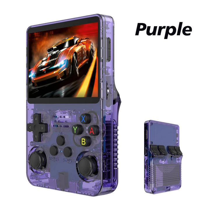 BOYHOM R36S Retro Handheld Game Console – Open Source Linux, 3.5" IPS Display, 10,000 Games (64GB/128GB) - Samanta Factory