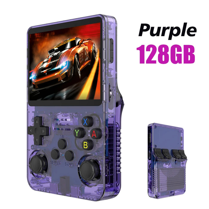 BOYHOM R36S Retro Handheld Game Console – Open Source Linux, 3.5" IPS Display, 10,000 Games (64GB/128GB) - Samanta Factory