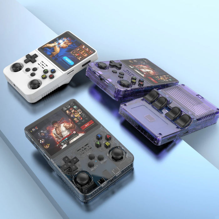 BOYHOM R36S Retro Handheld Game Console – Open Source Linux, 3.5" IPS Display, 10,000 Games (64GB/128GB) - Samanta Factory