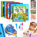 Magical Water Drawing Book for Toddlers – Reusable Montessori-Inspired Colouring Toy