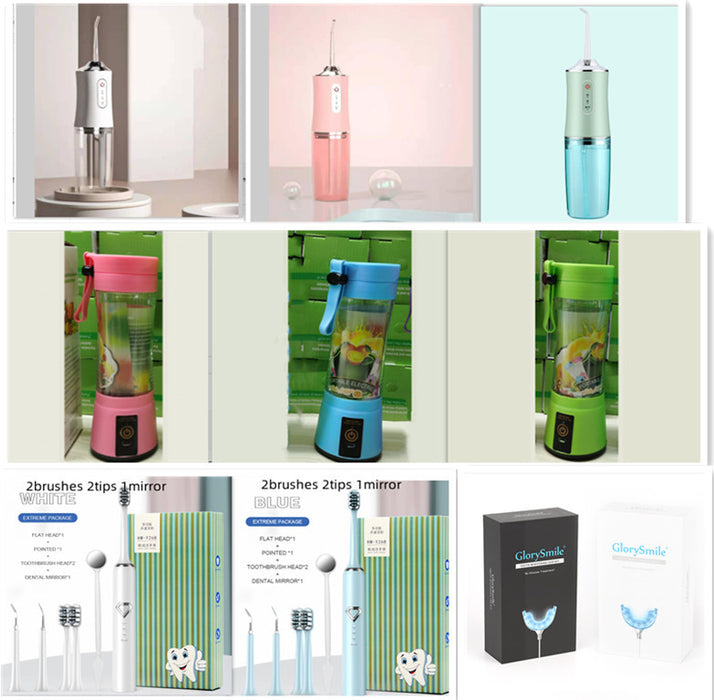 NutriBlend Go – 6-Blade USB Portable Blender | 380ml Smoothie,Juice Maker! 🍓⚡ - Samanta Factory